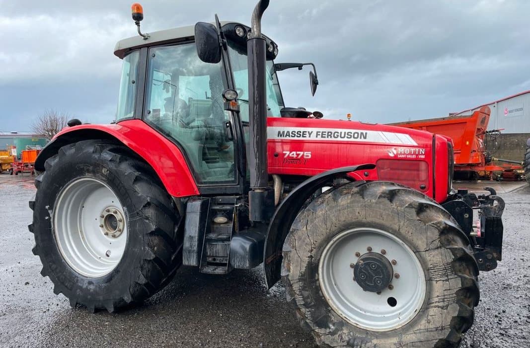 Tracteur Massey Ferguson MF 7475 DYNA-VT – 4RM – 2006 – 7 000 h