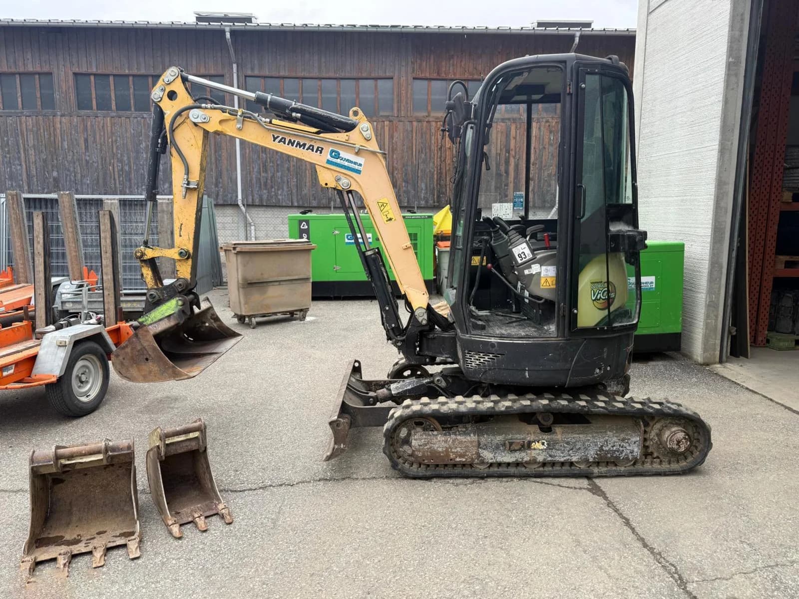 Pelle compacte Yanmar VIO25-4 – 2016