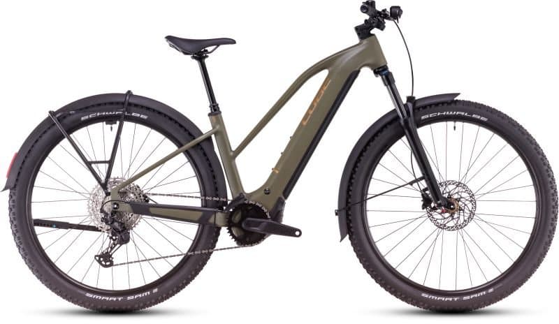 Cube Reaction Hybrid Pro 600 Lady Allroad dustyolive´n´gold - Trapez XL 29″