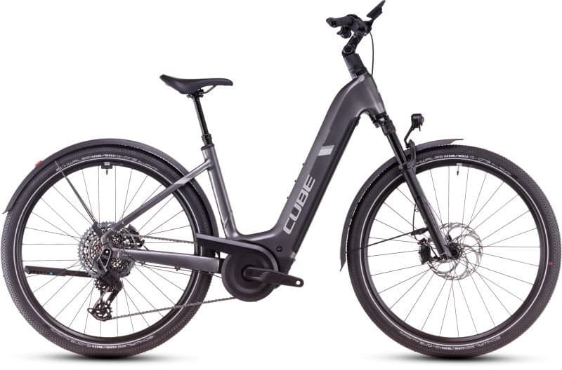 Cube Nuride Hybrid SLT 800 Easy Entry Allroad graphite´n´fossil - 58 cm