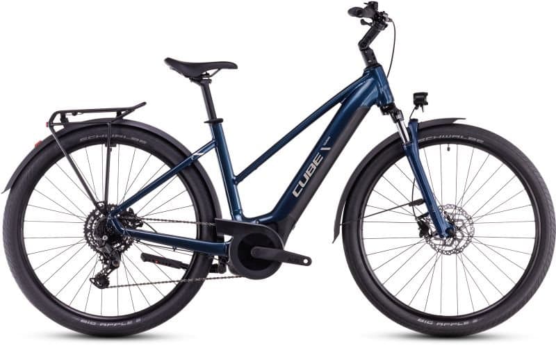 Cube Touring Hybrid ONE 625 Lady deepsea´n´chrome - Trapez 50 cm