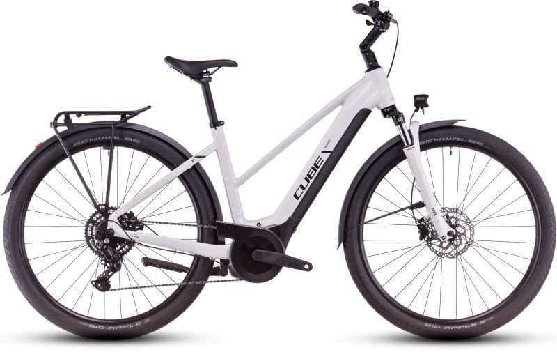 Cube Touring Hybrid ONE 500 Lady cotton´n´grey - Trapeze 58 cm