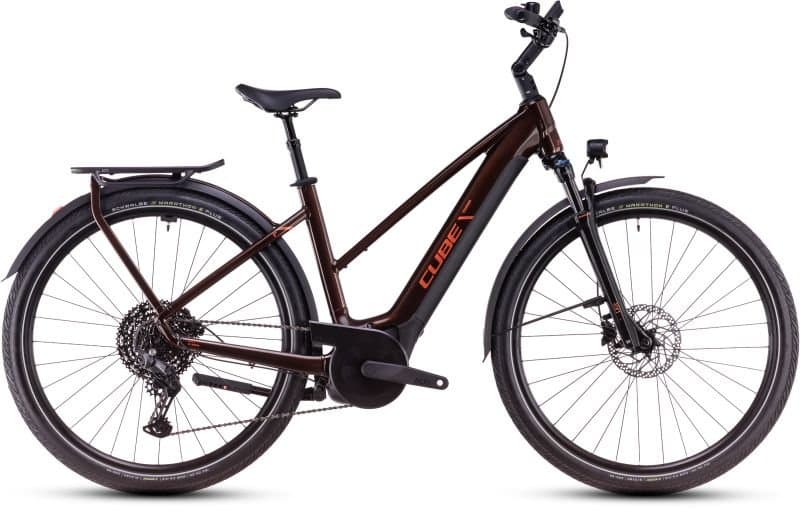 Cube Touring Hybrid Pro 625 Lady cinnamon´n´orange - Trapez 46 cm