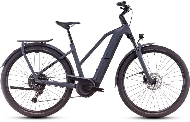 Cube Kathmandu Hybrid ONE 600 Lady shadowgrey´n´black - Trapez 54 cm