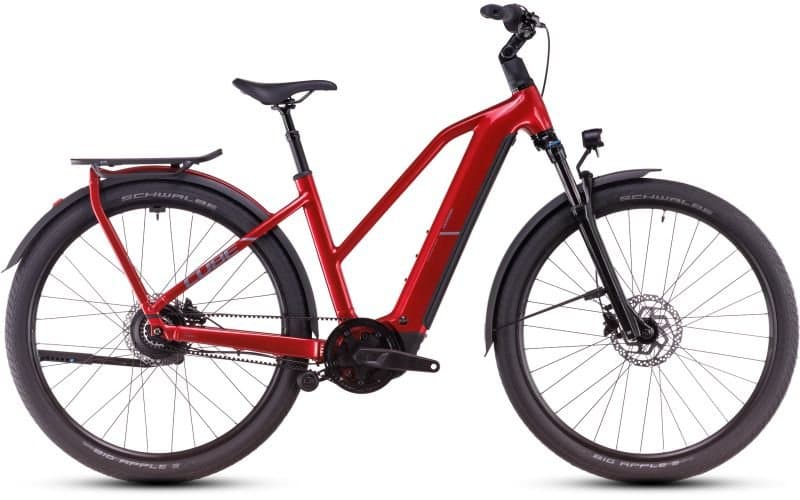 Cube Kathmandu Hybrid Comfort Pro 800 Lady electricred´n´red - Trapez 50 cm