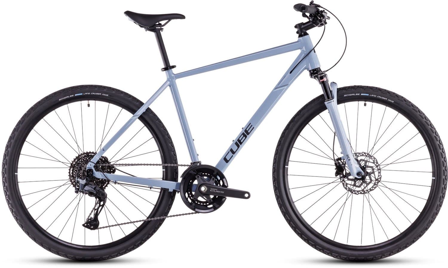 Cube Nature EXC pigeonblue´n´black - 53 cm