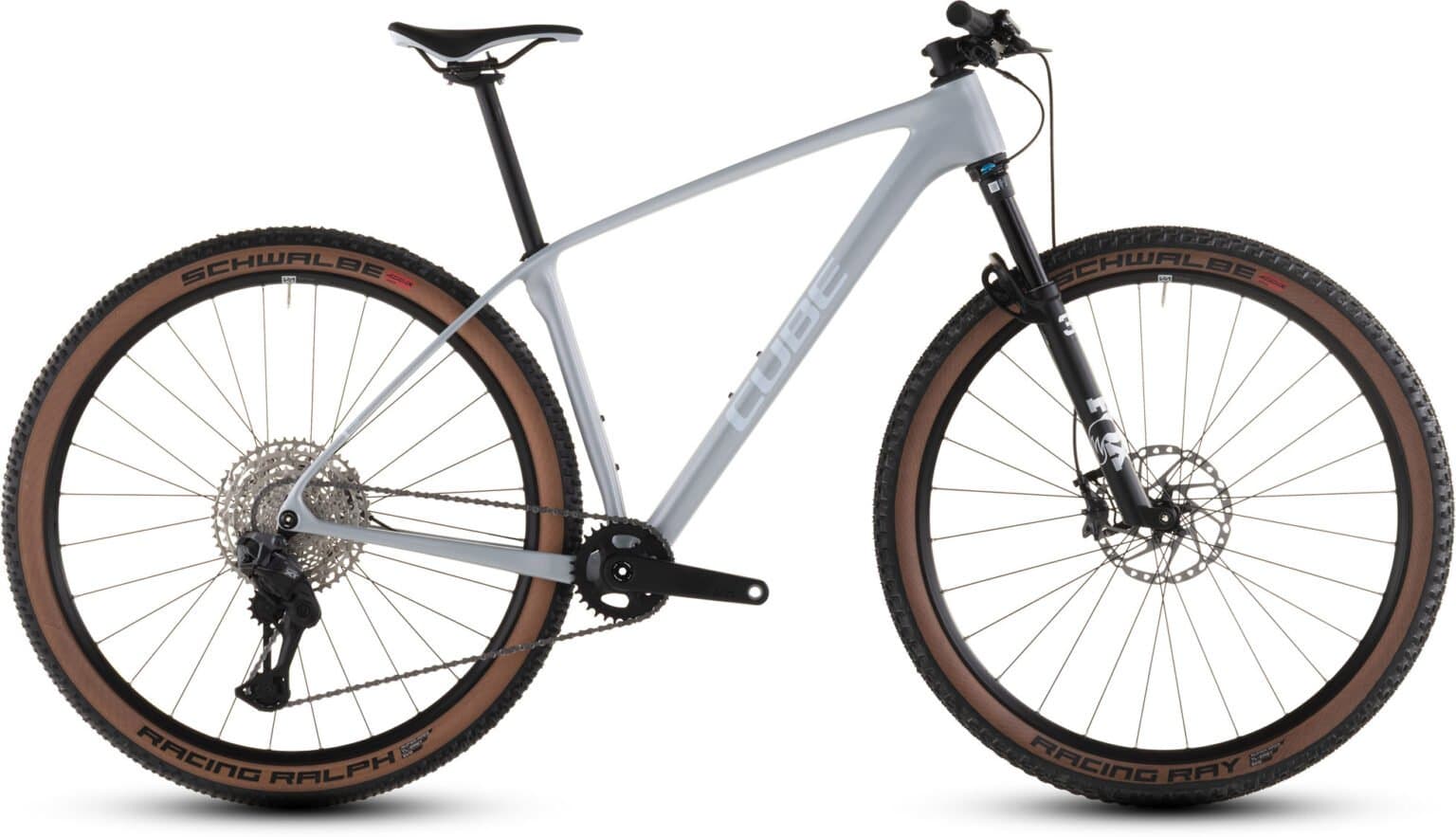 Cube Reaction C:62 Race foggrey´n´white - XXL