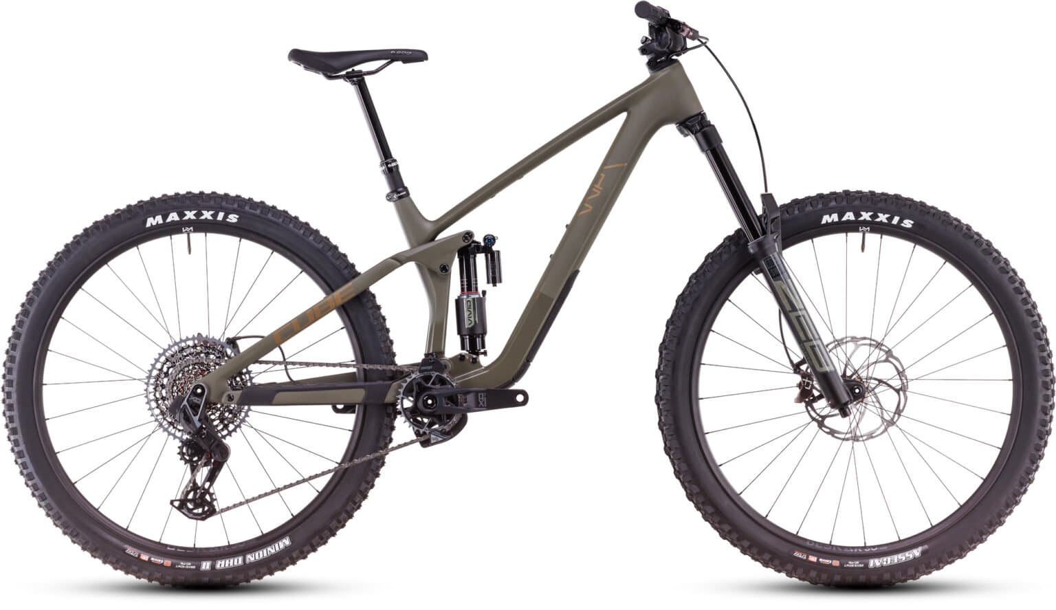 Cube Stereo ONE77 C:68X TM 29 dustyolive´n´gold - S