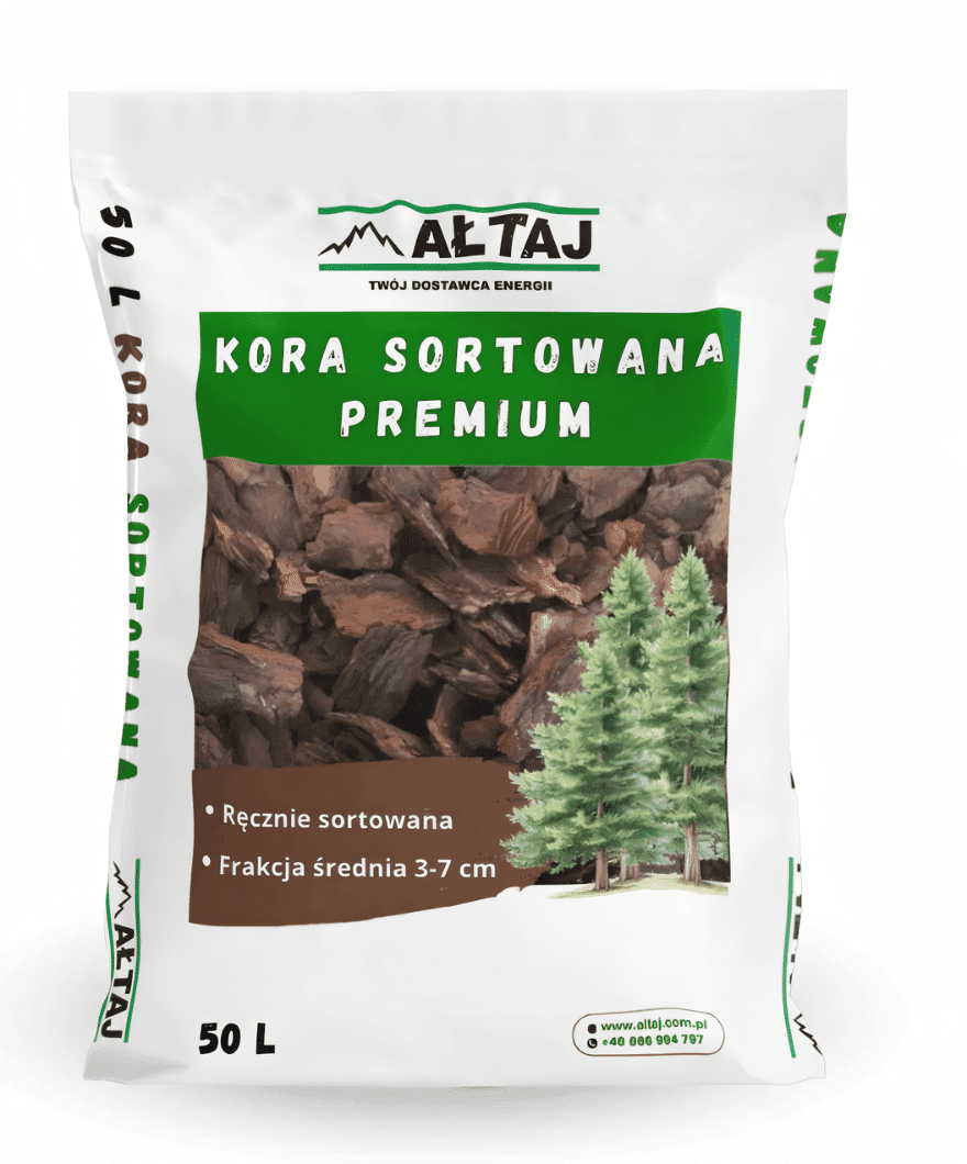 Kora sosnowa Premium średnia - 30 worków