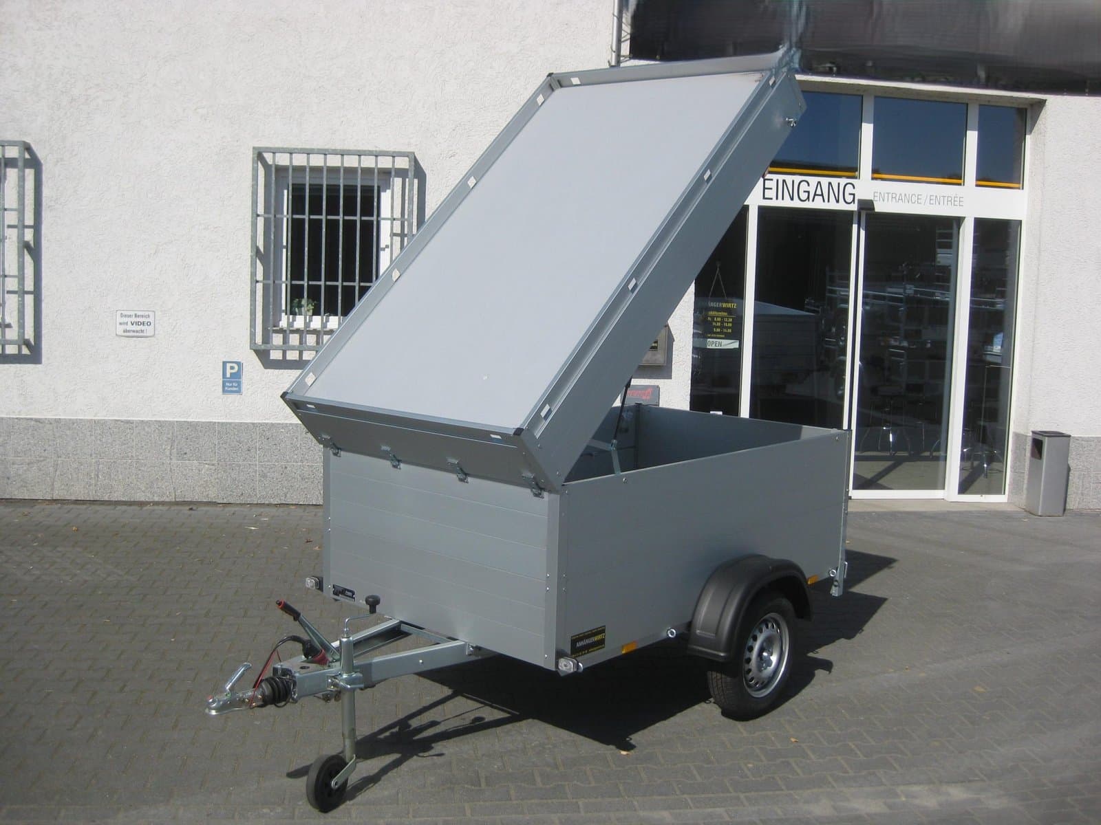 Anssems ALUBOXX GTB 750 VT1 211×126×83 cm, 750 kg