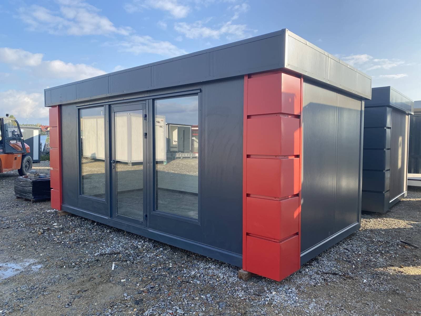 Nowy kontener biurowo-handlowy Open Space 3 × 6 m