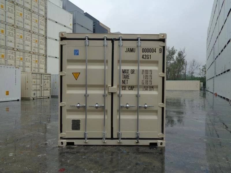 Kontener morski standard 40 stóp RAL 5010