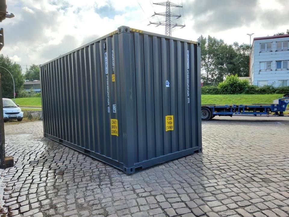 Nowy kontener morski High Cube 20 stóp – wersja premium