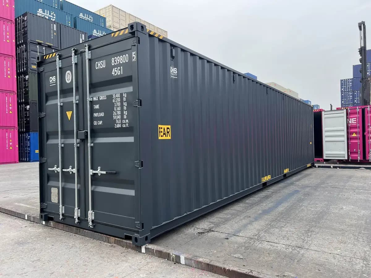 Nowy kontener High Cube 40 stóp Double Door