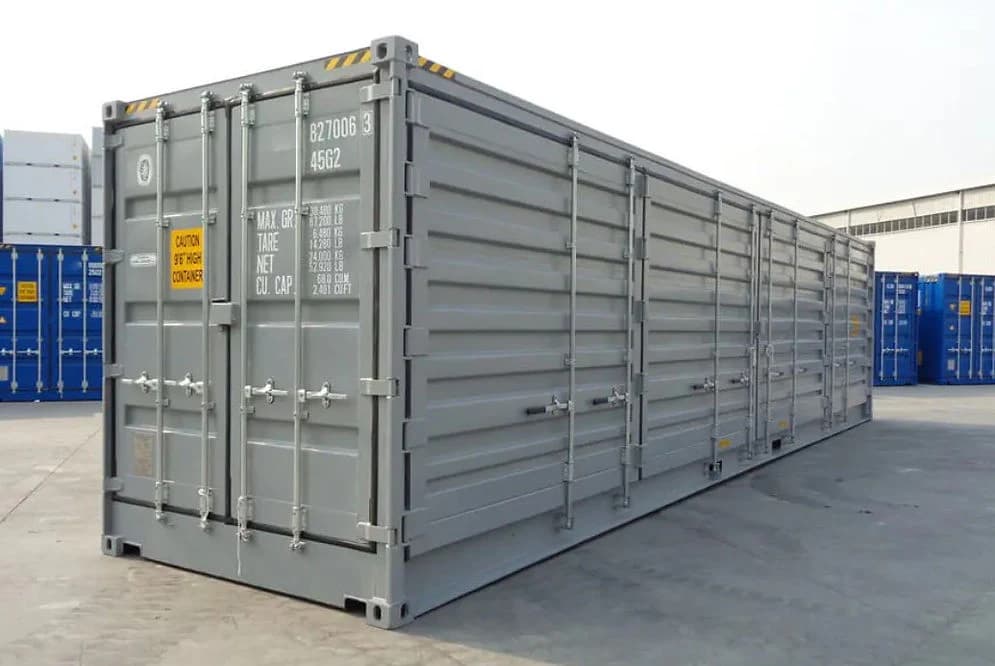 Kontener High Cube 40 stóp Full Side Door – Premium