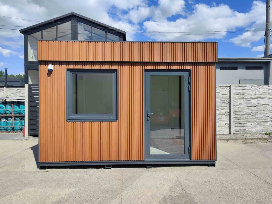 Prefabrykowany moduł biurowy 10 m²