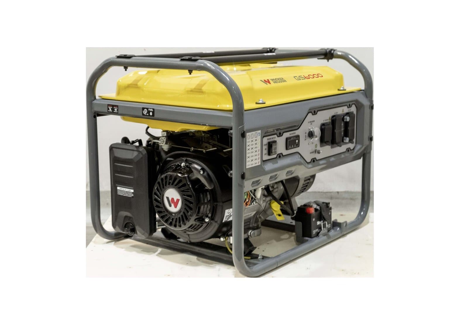 WACKER NEUSON GS 6000G benzinbetriebener Stromerzeuger 230 Volt | 5,5 kW -