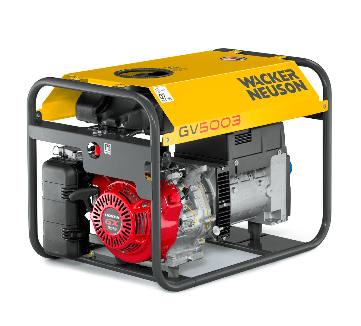 WACKER NEUSON GV 7000A benzinbetriebener Stromerzeuger 230 Volt | 5,5 kVA -