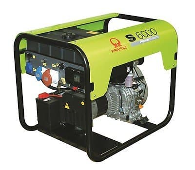 PRAMAC S 6000 400 TYA dieselbetriebener Stromerzeuger 230 / 400 V | 6,9 kVA (E-Starter) -