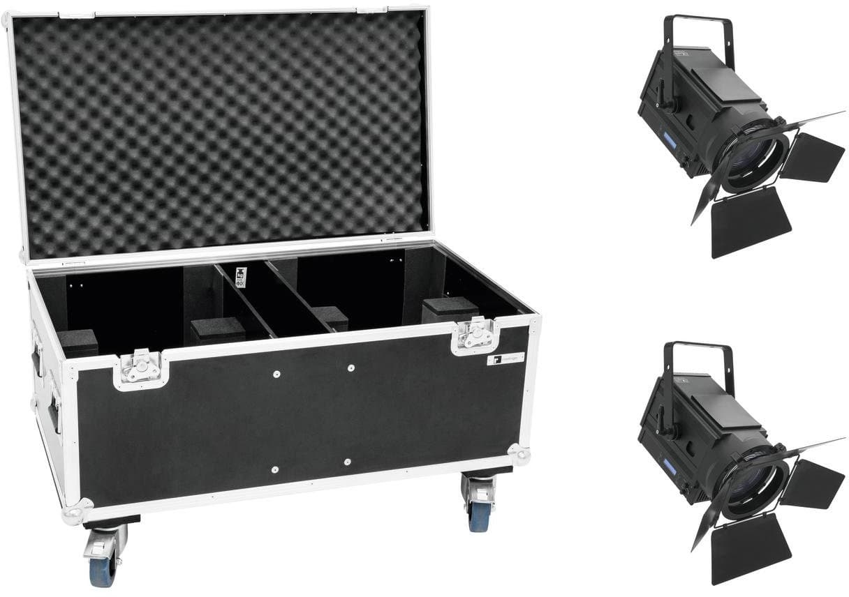 EUROLITE Set 2x LED THA-250F + étui