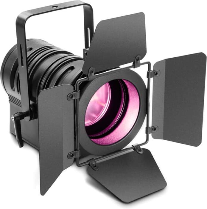 Cameo TS 60 W RGBW - Spot pour Théâtre avec lentille plan convexe et LED RGBW 60 W, boîtier noir