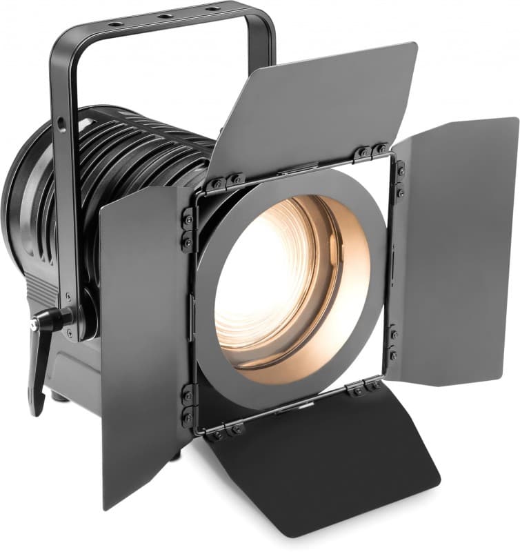 Cameo TS 100 WW - Spot pour Théâtre avec lentille de Fresnel et LED blanc chaud 100 W, boîtier