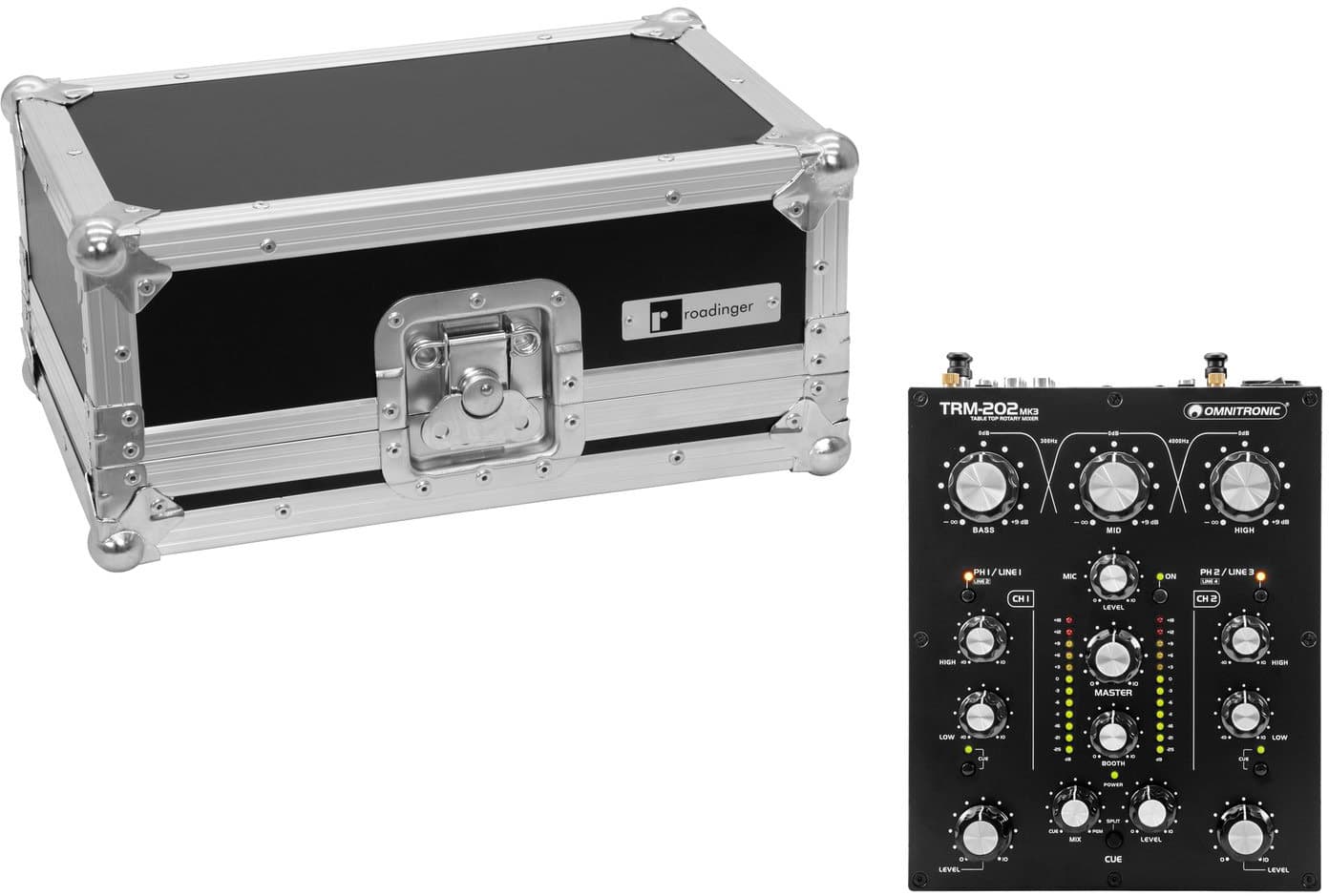 OMNITRONIC Set TRM-202MK3 + Mallette