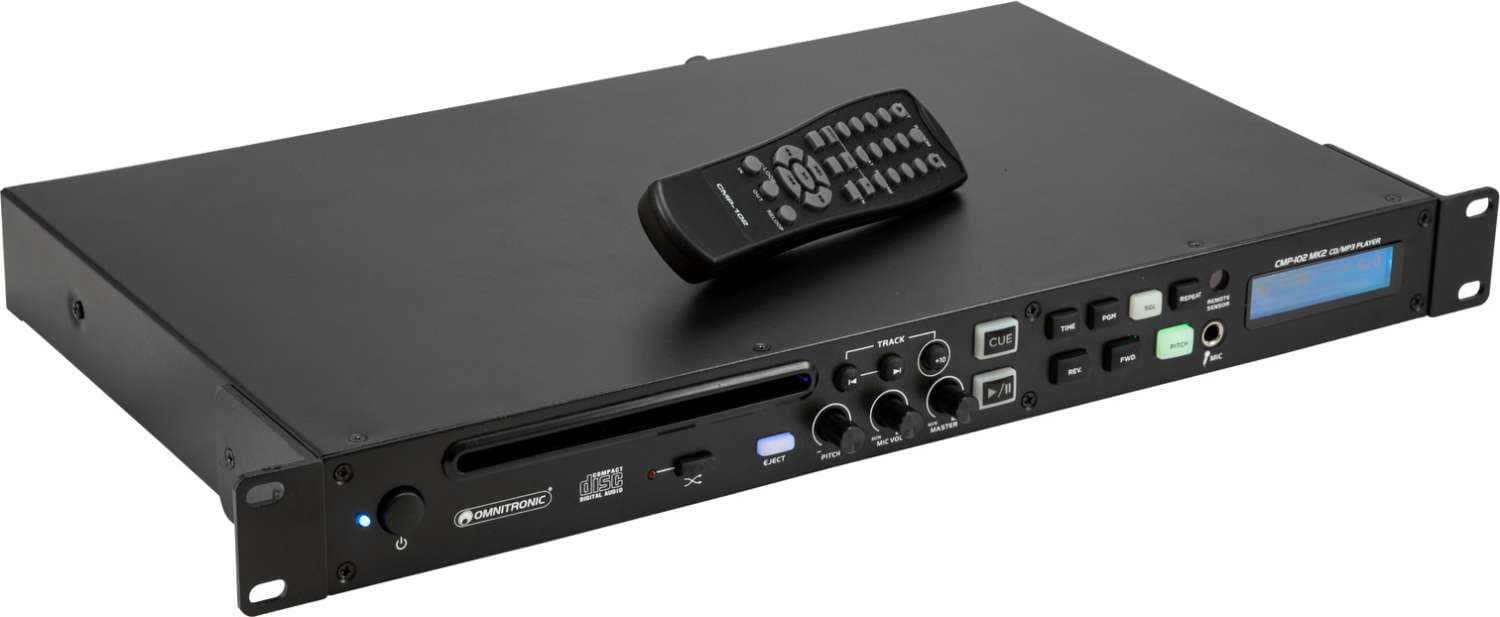 OMNITRONIC CMP-102 MK2 Lecteur CD/MP3