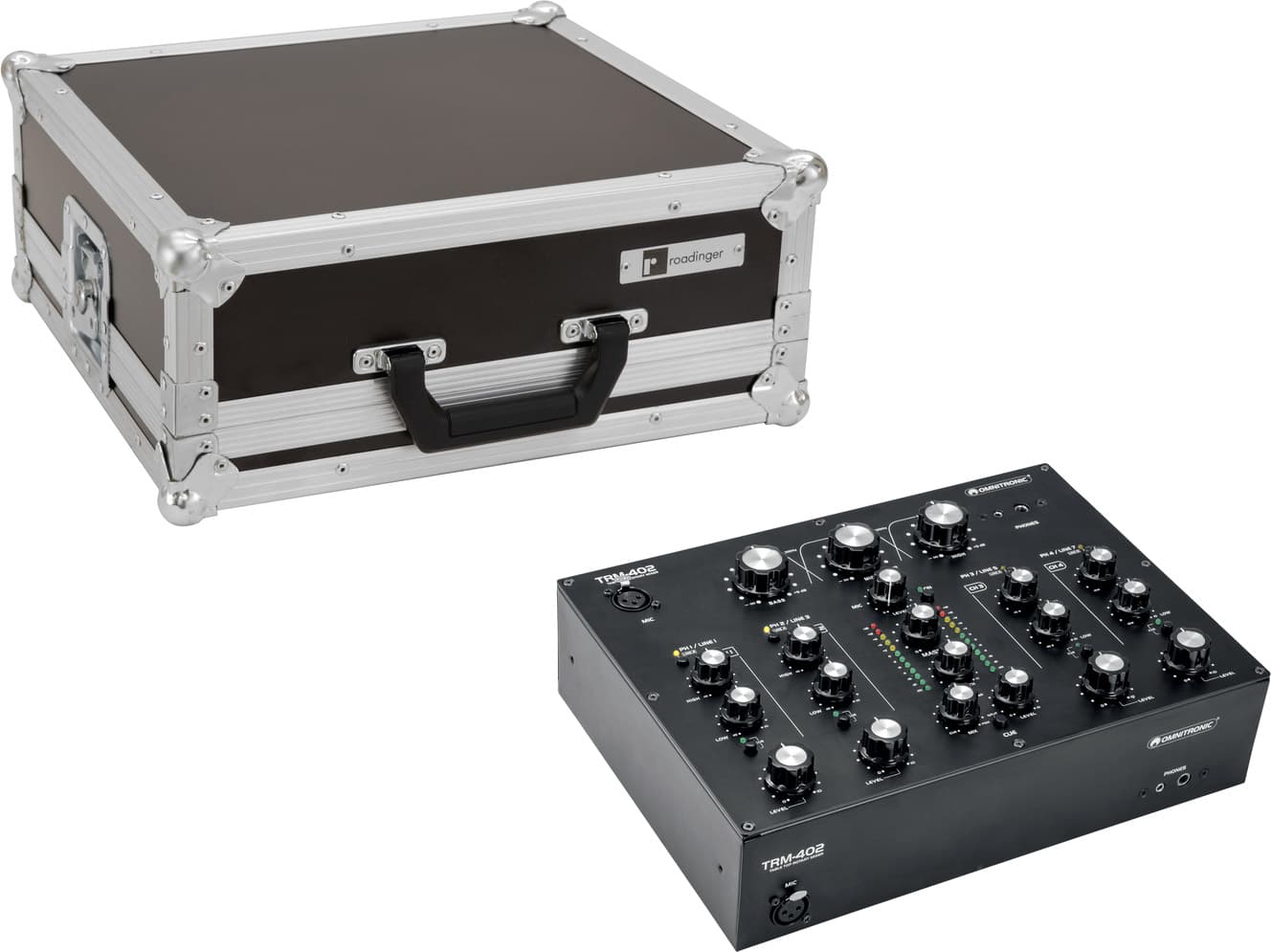 OMNITRONIC Set TRM-402 + Mallette