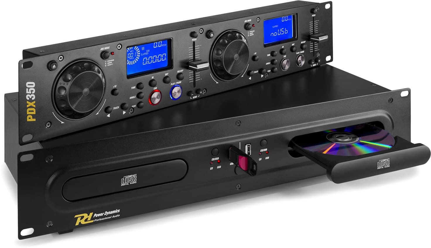 Power Dynamics PDX350 Double lecteur CD/MP3/USB