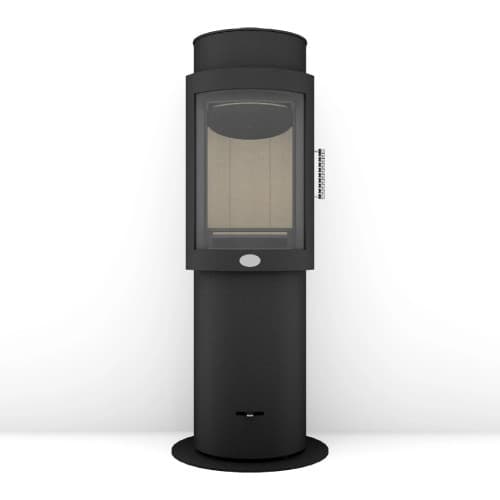 KAMINOFEN MAX BLANK ORANGE S KOMBI 5,8 KW