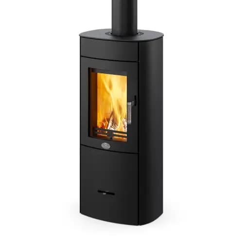 KAMINOFEN MAX BLANK TURIN S STEEL 5 KW