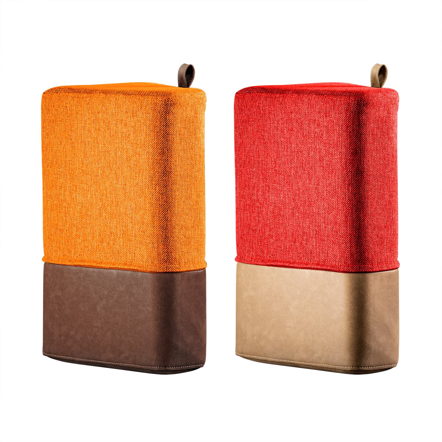 Trimline Hocker Feuerfarben