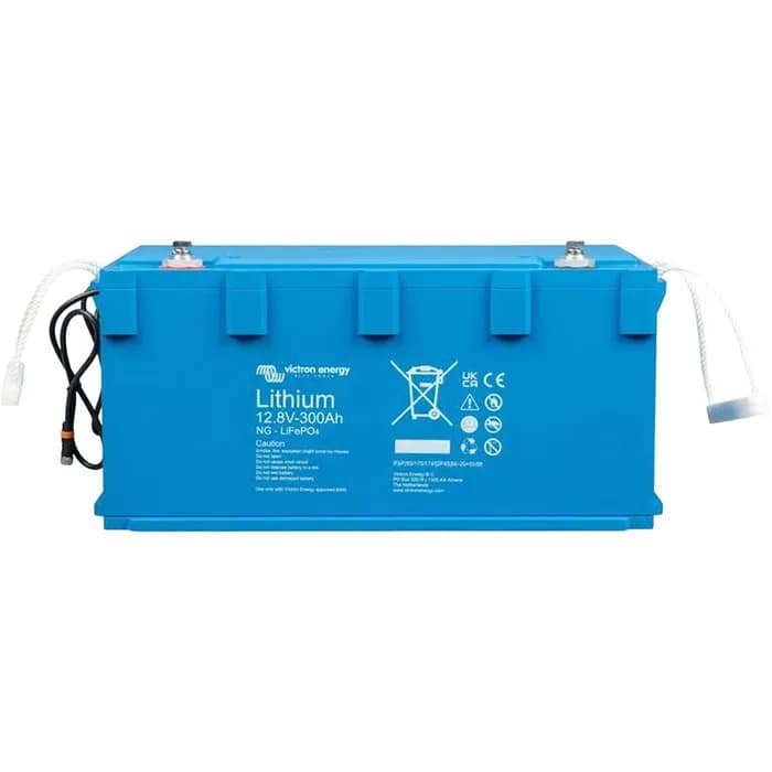 Victron Solarbatterie 12,8/300 Lithium-NG, LiFePO4, 12 V, 300 Ah mit Batterie-Management-System, Bluetooth & Shunt
