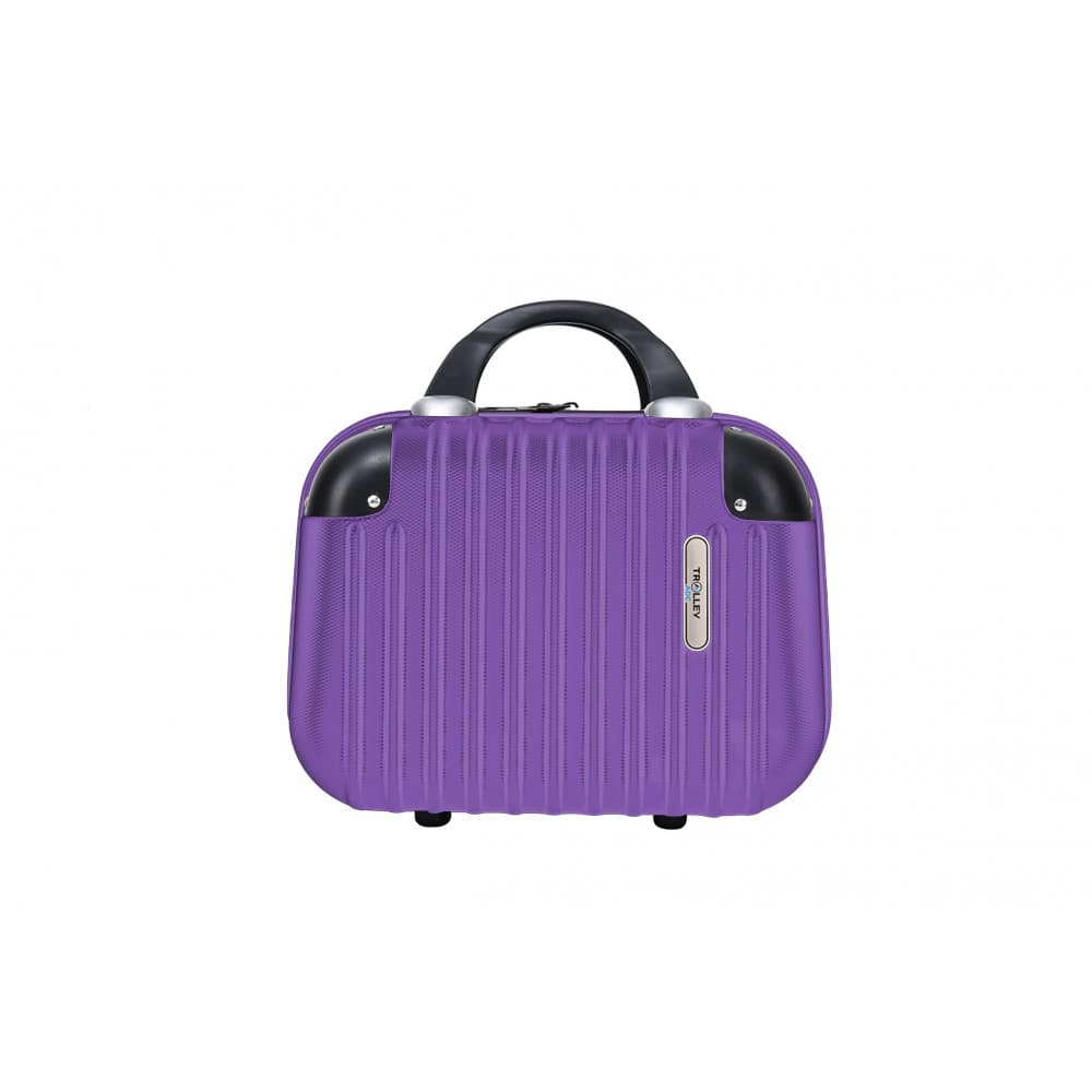 Vanity Trousse de Toilette ABS 29cm - Corner - TROLLEY ADC Violet - Trolley ADC