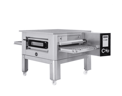 Four convoyeur électrique pizza pain pâtisserie 105 pizzas de Ø 30 cm par heure