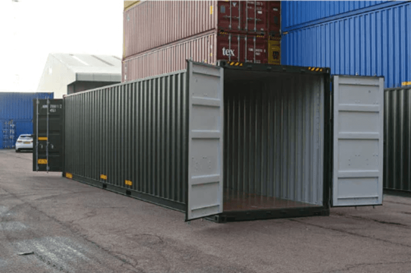 Neuer 40-Fuß-Trockenfrachtcontainer mit Doppeltür