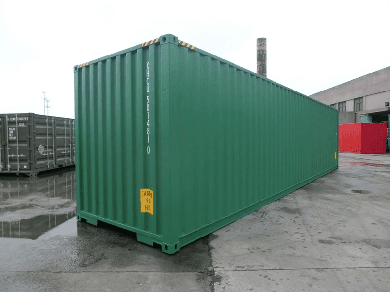 Neuer 40-Fuß-High-Cube-Seecontainer