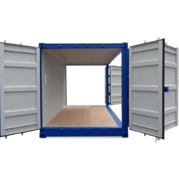 20-Fuß-Container mit Doppeltür und Seitentür