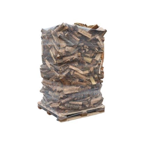 Bois de Chauffage 50 cm Ballot sur Palette – 2 m³ Séchage Naturel