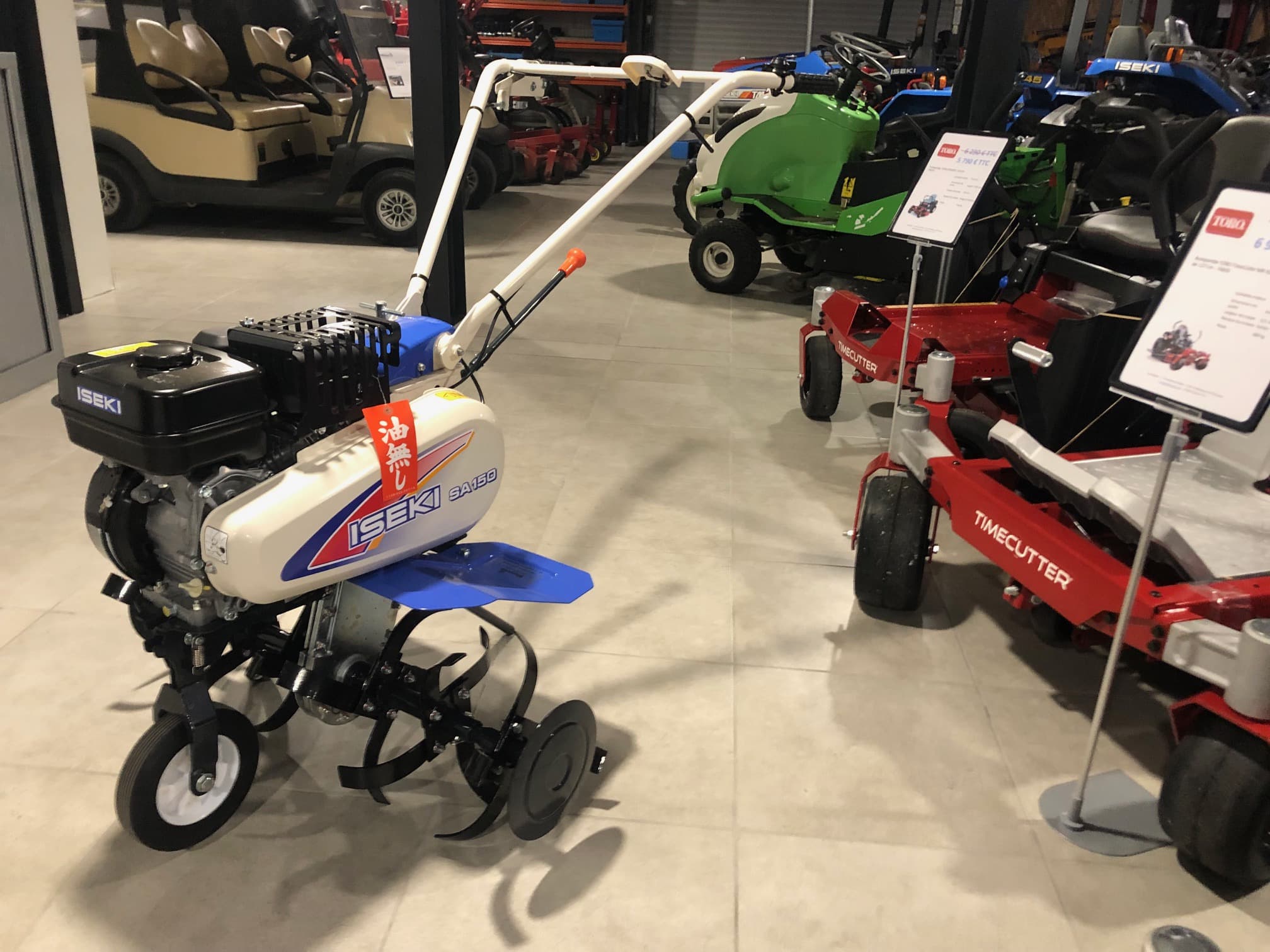 Motobineuse Iseki SA150 - Meynie : Avis, Prix et Caractéristiques