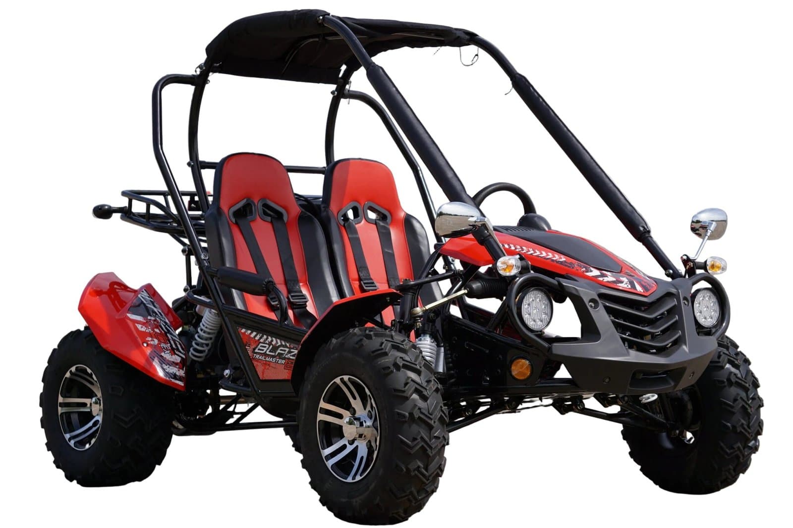 Trailmaster ULTRA BLAZER 200EX EFI Go Kart. Larger Tires
