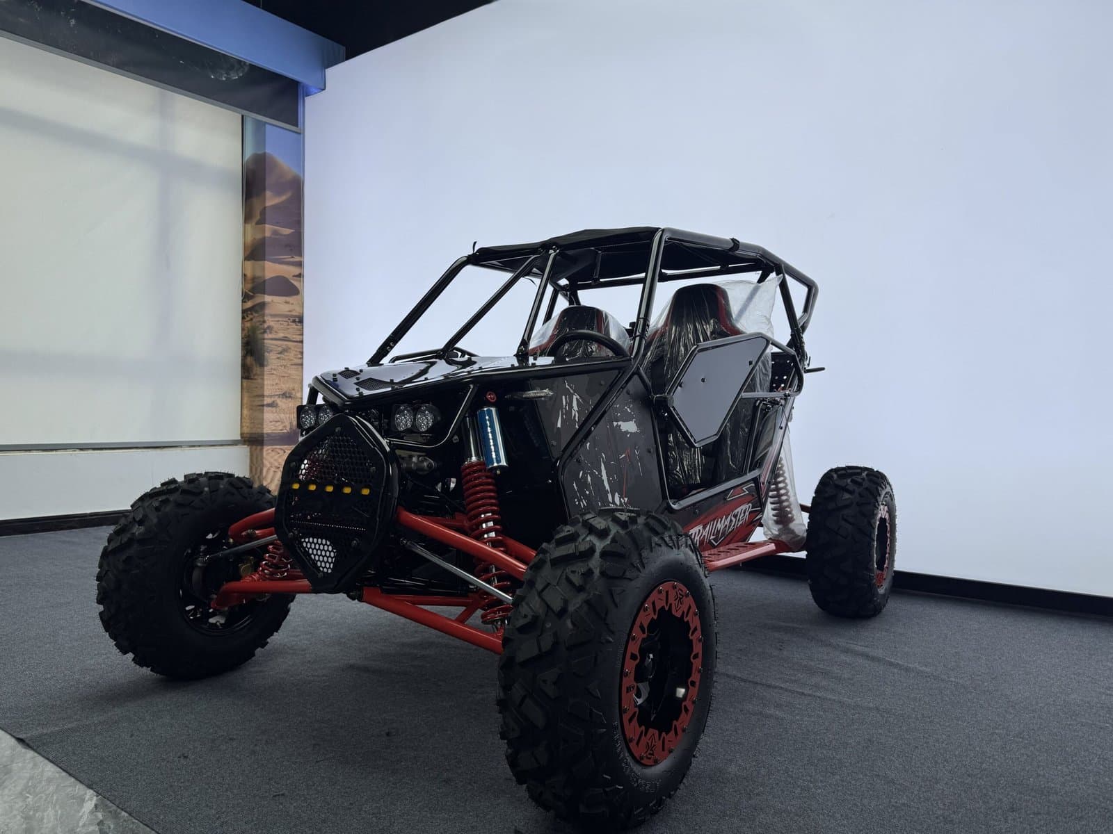 TrailMaster KX300,18hp, Fuel Injected, Water Cooled, 25" front