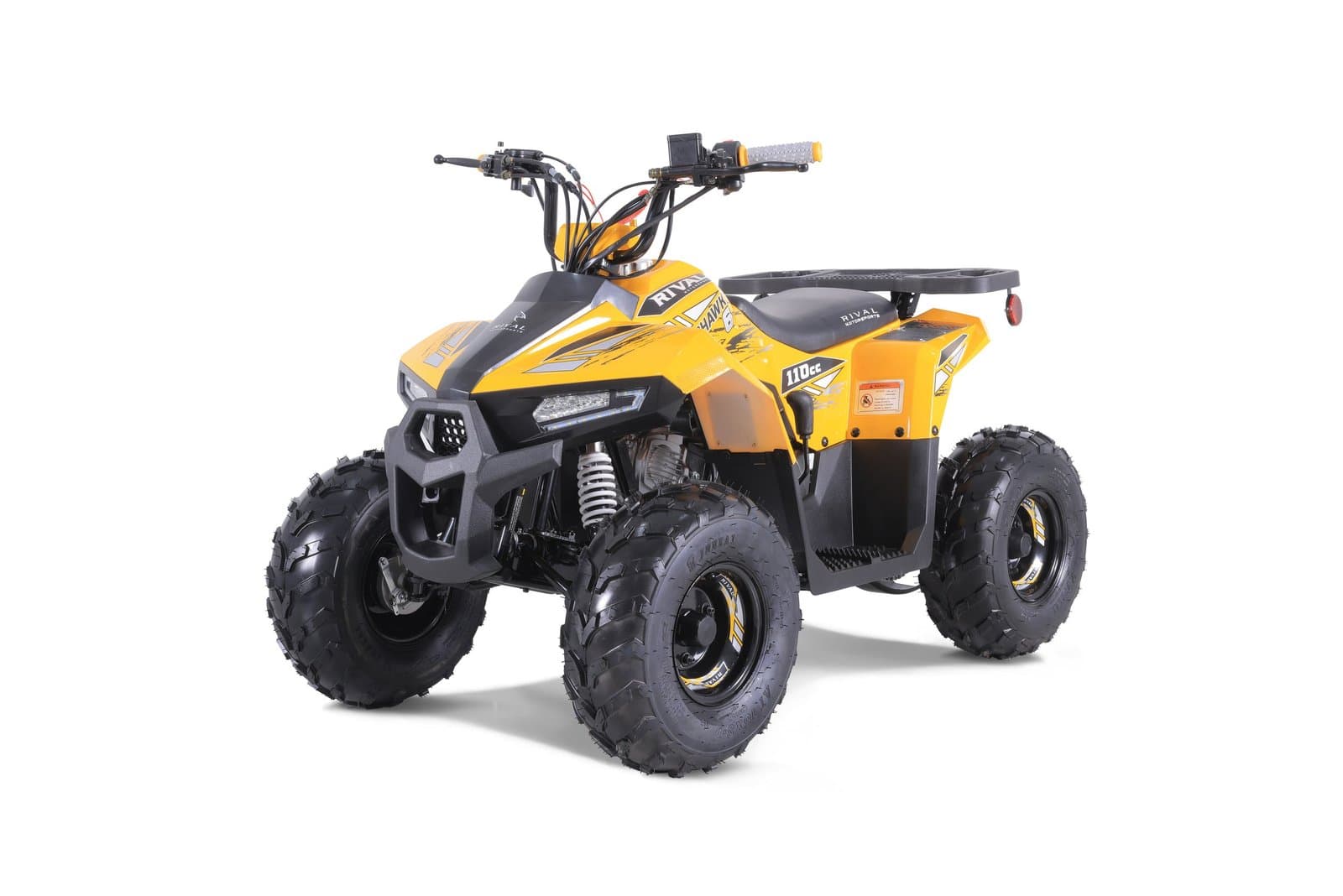 Tao Mudhawk 6 110cc Kids ATV - Yellow