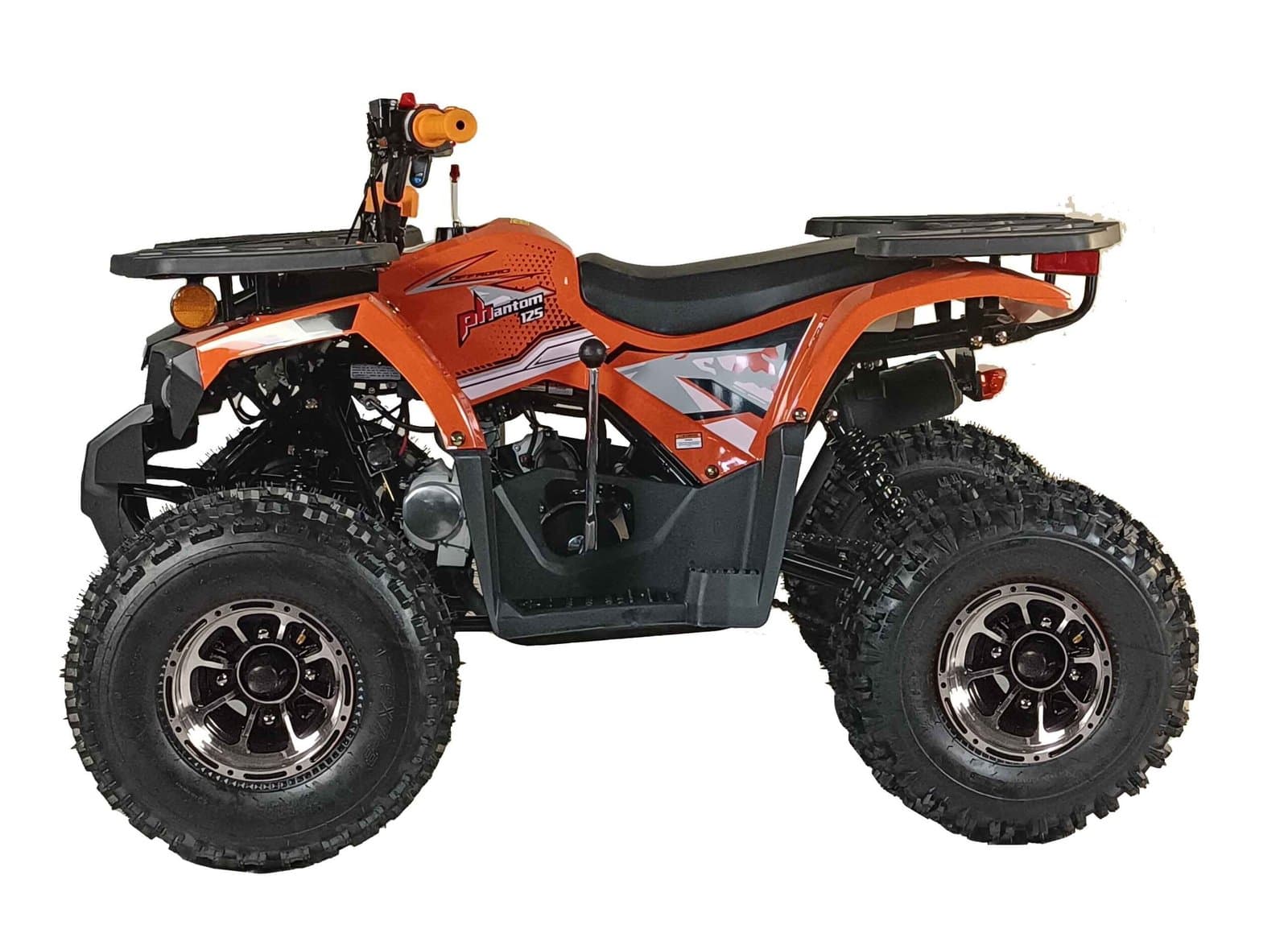 Vitacci Phantom 125cc with Aluminum Rims - Orange
