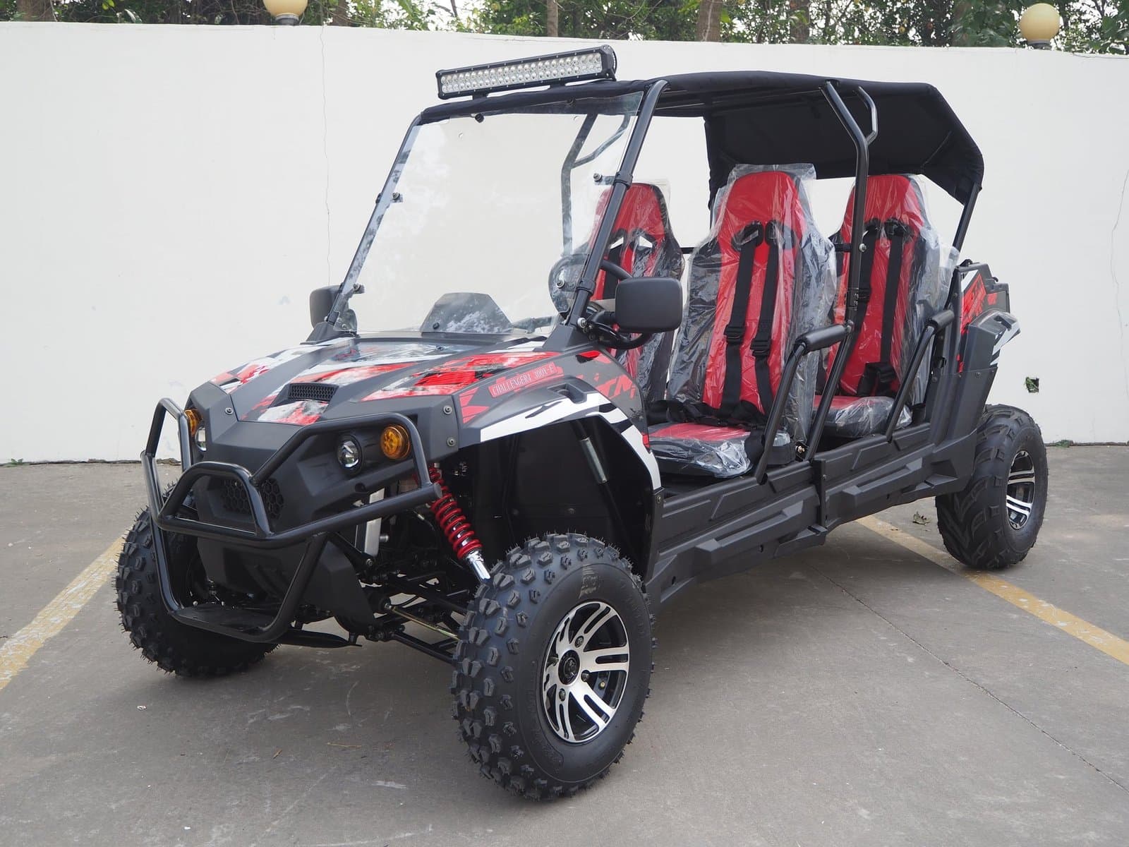 TrailMaster Challenger 4-300X EFI (4 Seater) UTV Chrome Rims