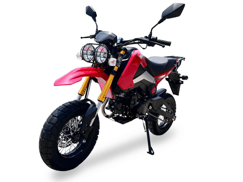 Ice Bear Rogue PMZ125-1EN. 125cc Grom Style Dual Sport