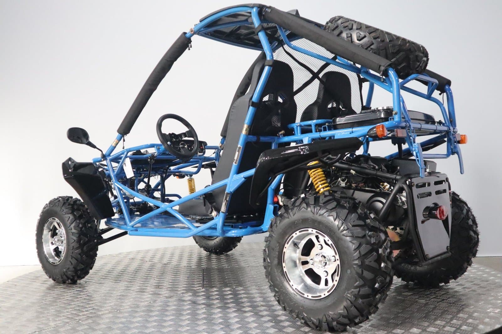 CRT Moto DF200GKA Deluxe 168.9cc Adult Cart - Blue