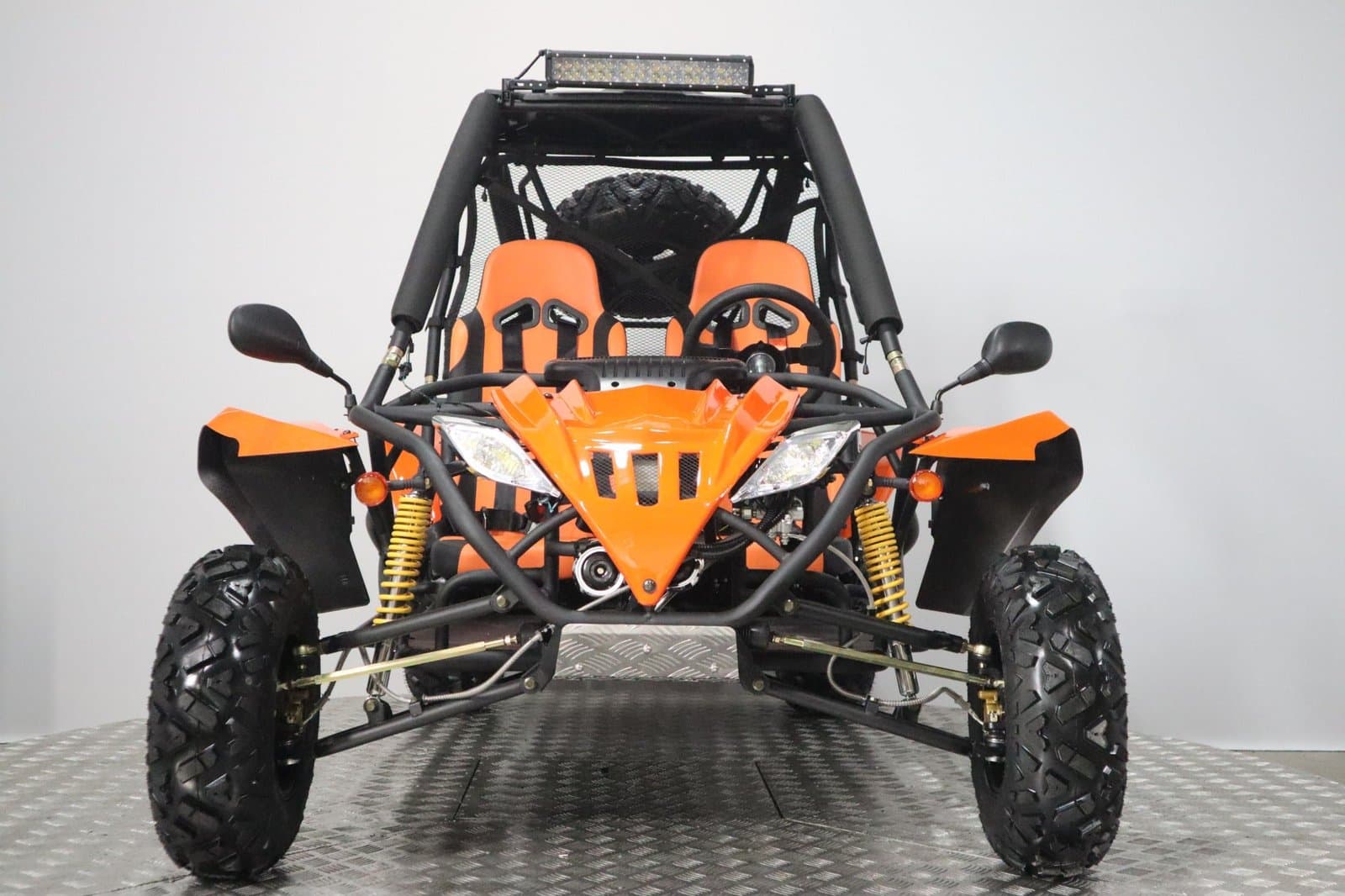 CRT Moto DF200GKA Deluxe 168.9cc Adult Cart - Orange