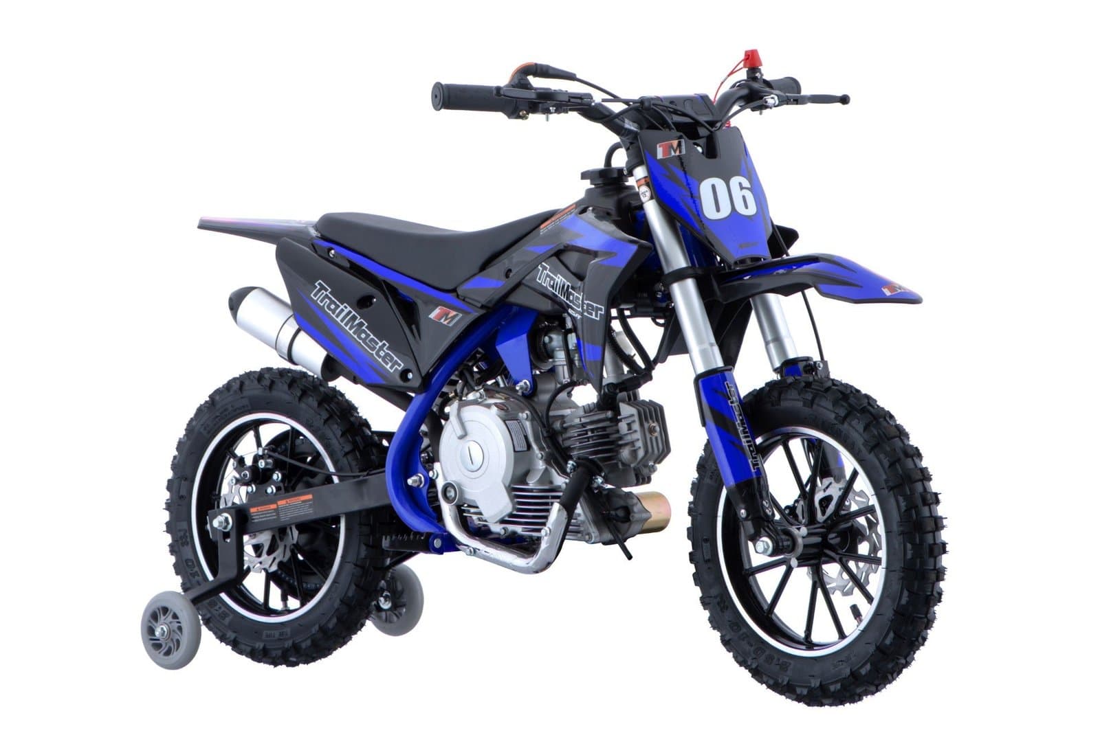 Trailmaster TM06, Kids Dirt Bike, 60cc, 4 Stroke, - Blue
